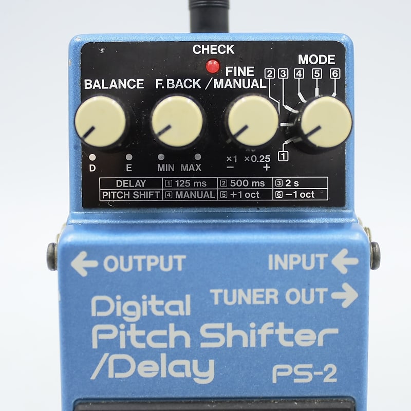 Boss PS-2 Digital Pitch Shifter Delay | Reverb Canada