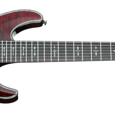 Schecter Guitar Research Hellraiser C-7 FR 7-String Electric Guitar Black Cherry image 4