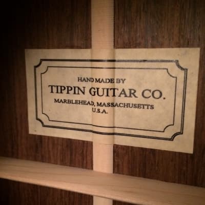 1990s Tippin Guitar Company D5TC Guitar image 10