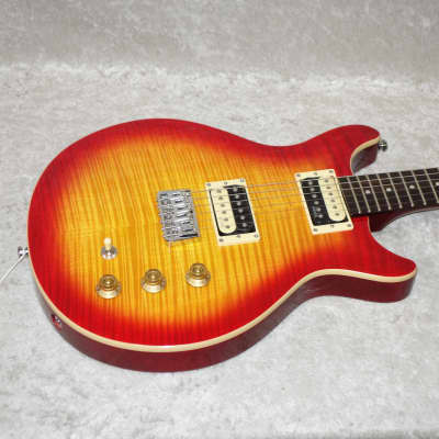 Hamer Flat Top SFTF-CS-D electric guitar in Sunburst finish | Reverb