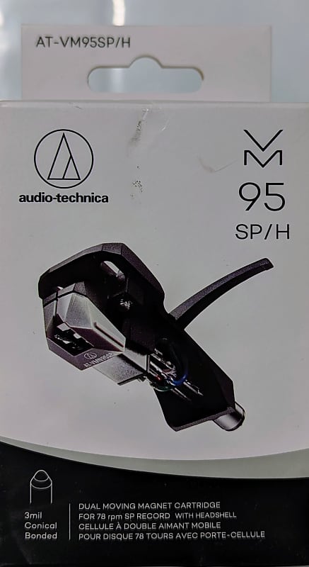 Audio-Technica Consumer AT-VM95SP/H Cartridge and Headshell Combo Kit - Free Shipping image 1