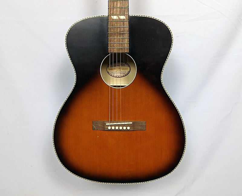 Recording King ROS-7-TS Dirty 37 Parlor Sized Acoustic