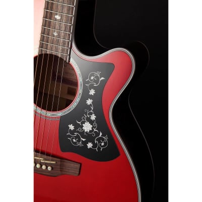 Takamine GN75CE Acoustic-Electric Guitar (Wine Red) (LXV) image 5