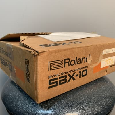 Roland SBX-10  Sync Box Midi with box and manual NOS condition image 9
