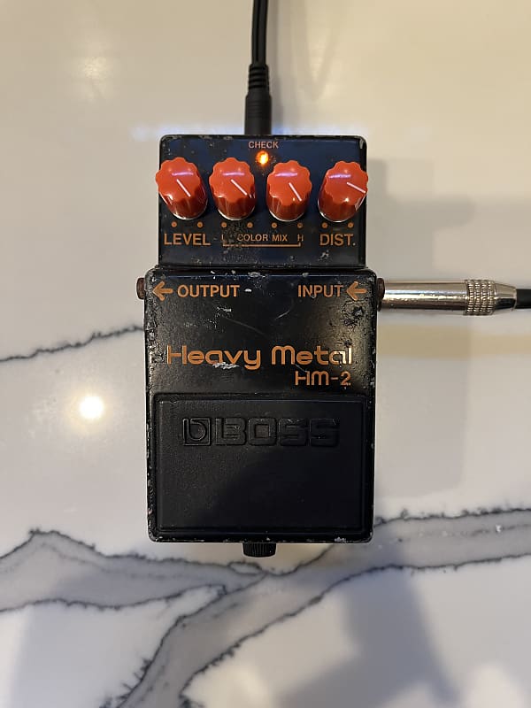 Boss Heavy Metal HM-2 MIJ Modified PSA-Power Supply & More Bass PLACEBO FARM