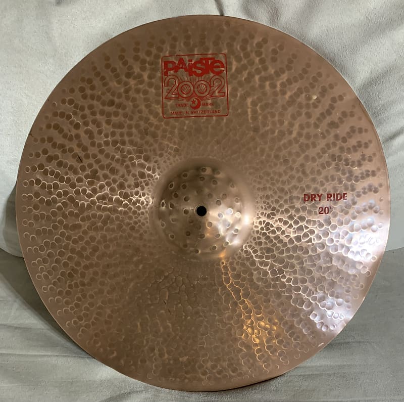 Paiste 2002 DRY RIDE 20” | Reverb