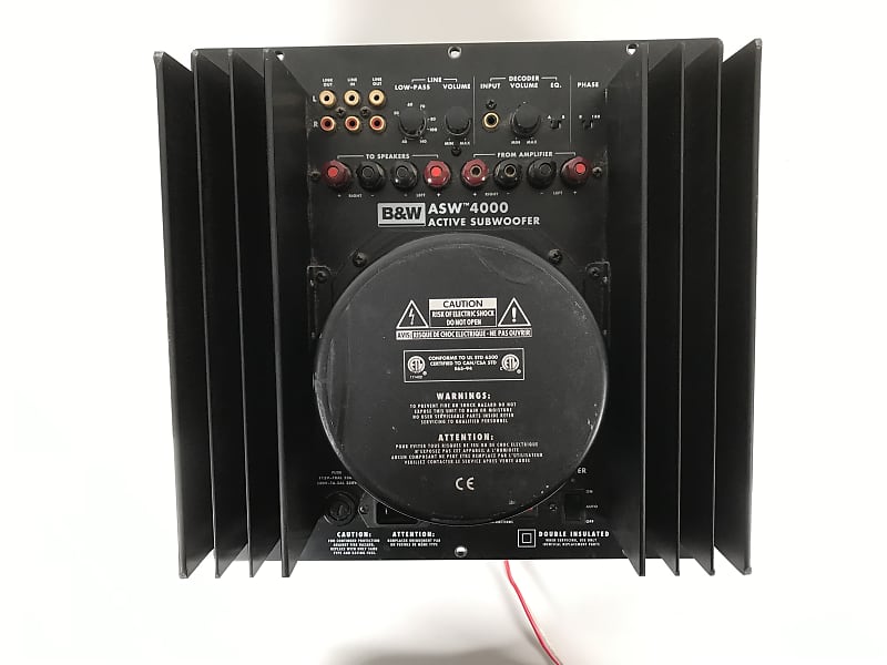 B&w asw 4000 store subwoofer