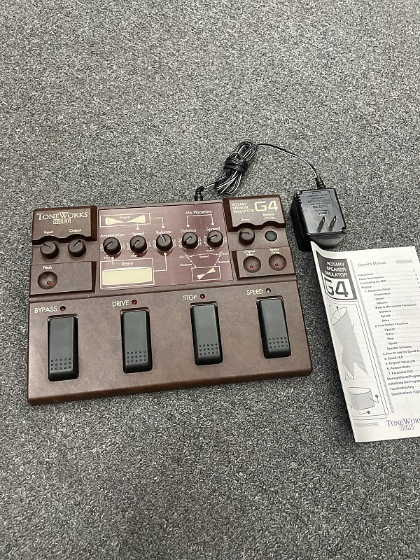Korg ToneWorks G4 Rotary Speaker Simulator | Reverb