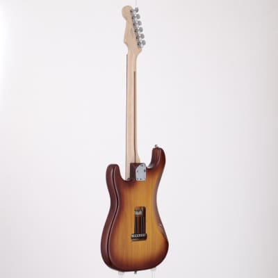 Fender American Deluxe Ash Strat - Aged Cherry Burst