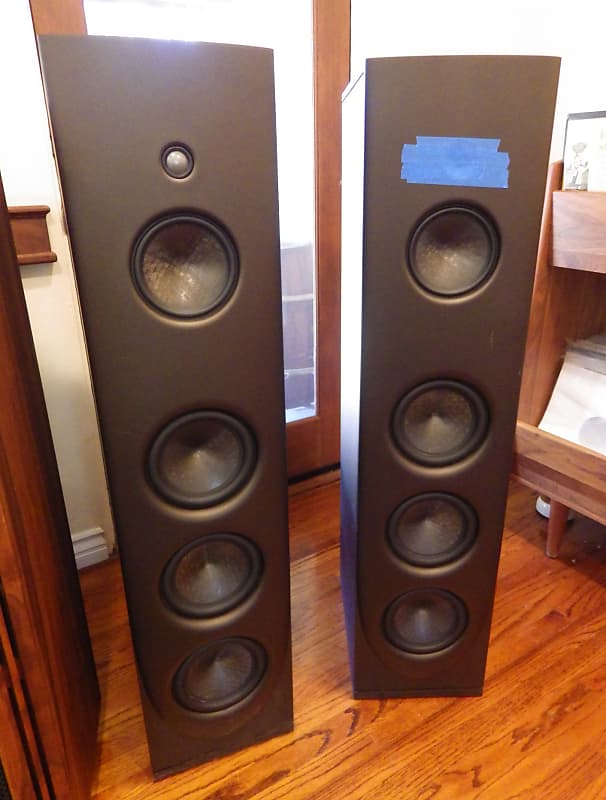 Magico Q3 floor speakers pair As Is One Blown Tweeter Local | Reverb