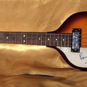 A Paul McCartney-signed Violin Bass has appeared on Reverb
