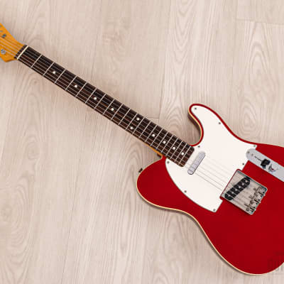 1990 Fender Telecaster Custom '62 Vintage Reissue TL62B-650 Candy Apple Red Near-Mint, Japan MIJ Fujigen image 12