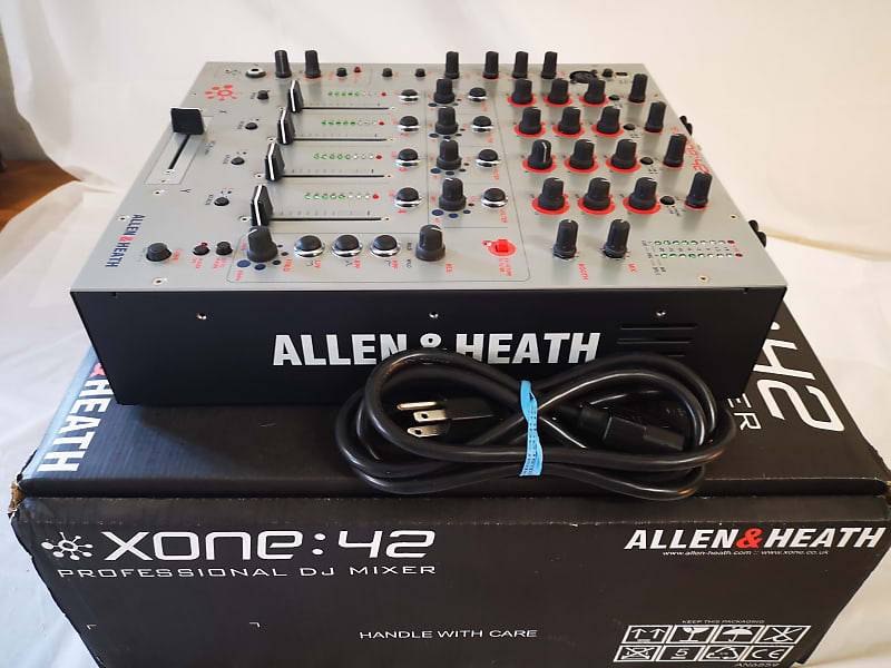 Allen & Heath XONE:42 Professional Four Channel DJ Mixer Excellent Gently  Used Condition -