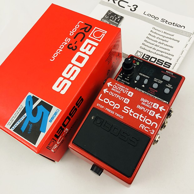 Boss RC3 Loop Station Reverb