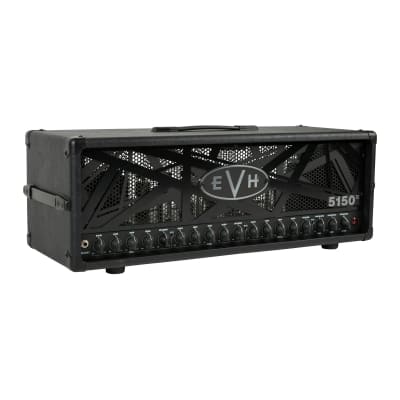 EVH 5150III 100S 100W Amplifier Tube Head with 8 JJ ECC83 Preamp Tubes and 4 Shuguang 6L6 Power Tubes (Black Stealth) image 4