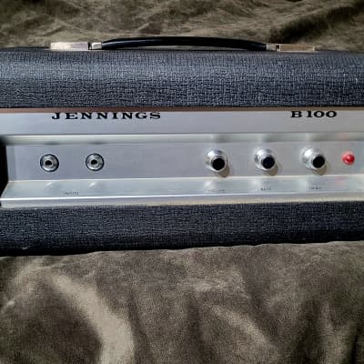 1969 Jennings B100 Bass Amp Head JEI Vox for sale