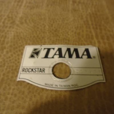 used Tama Rockstar drum badge