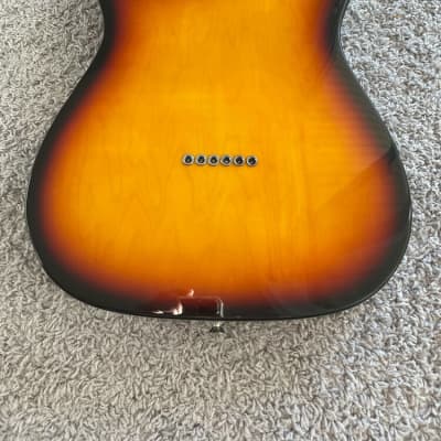 Fender Standard Telecaster 1998 Vintage 2-Tone Sunburst MIM Maple Neck Guitar image 12
