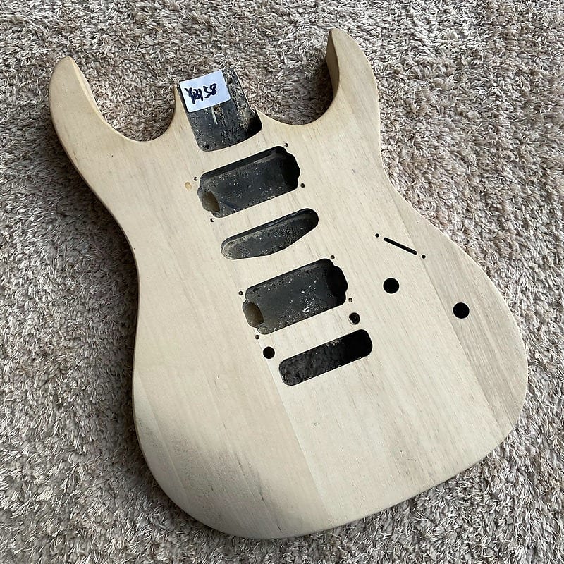 Unfinished HSH Basswood Guitar Alder Wood Body Reverb