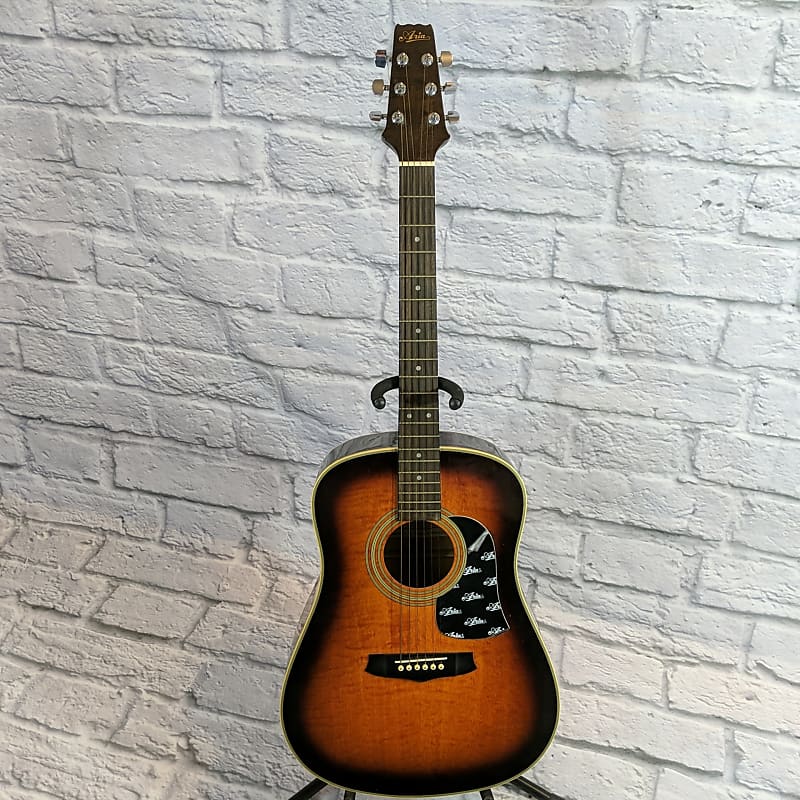 Aria AW 250 VS Acoustic Guitar in Vintage Sunburst | Reverb