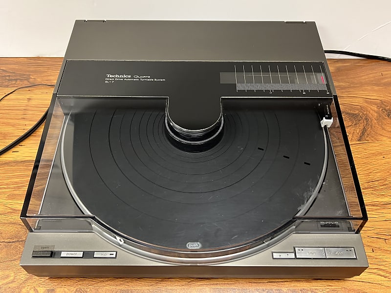 Legendary Technics SL-7 RaRe GrEy! Linear Tracking Direct Drive Automatic True Audiophile Phono Record Vinyl Player Turntable Phonograph Gramophone Hi-Fi Stereo image 1