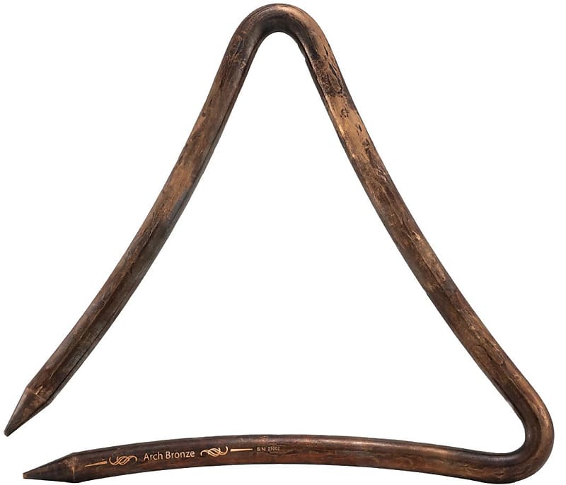 Black Swamp Percussion Artisan Steel Triangle - 10-inch