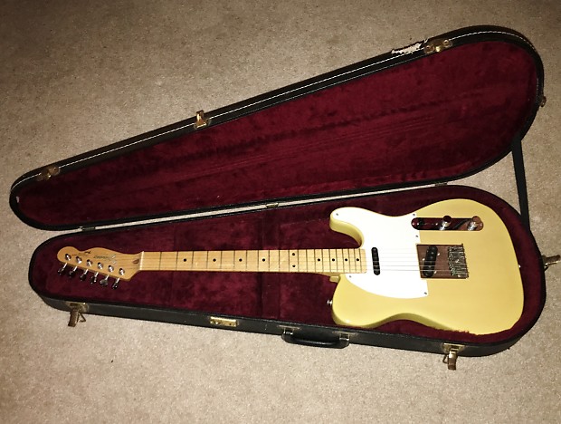 MIJ Fender Squier E-Series Telecaster 1986 Blonde | Reverb