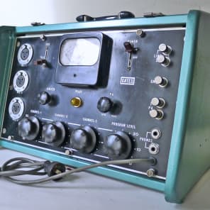 Very Early  1950 Gates Dynamote  Tube Microphone Pre Amplifier from RCA NYC Studio image 4