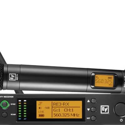 AMAZING WIRELESS Microphone System: Electro-Voice RE3 UHF Wireless 