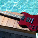 Gibson SG 70's Tribute Cherry Finish - Left Handed - H.S.  Repair