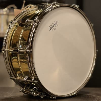 NEW Ludwig 6.5x14 Super Brass Snare Drum with Imperial Lugs image 4