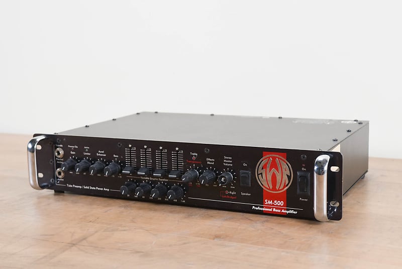 SWR SM-500 Bass Amplifier Head (church owned) CG00NMY