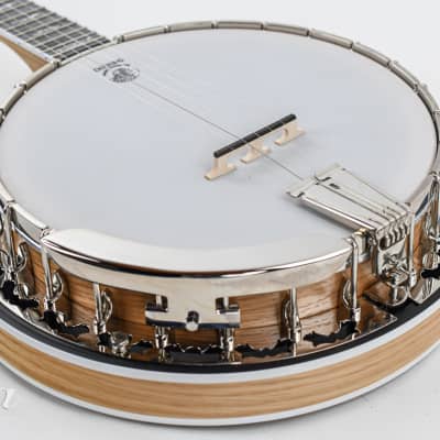 Deering White Lotus 5-String Lightweight Banjo image 11