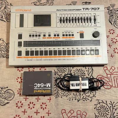 Roland TR-707 Rhythm Composer 1985 - White