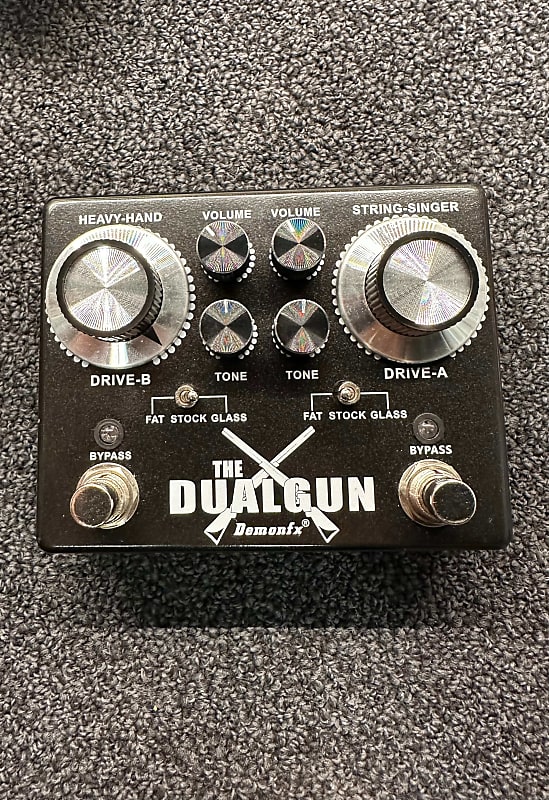 Demonfx Dual Gun dual overdrive pedal | Reverb