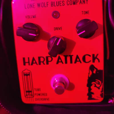 Harp Break, harmonica pedal, Lone Wolf Blues Company | Reverb
