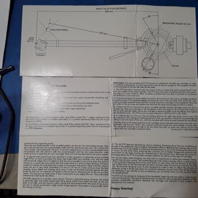 VPI HW-19 Jr, MkIV Platter w/VPI Armboard, AudioQuest PT-9+ Arm/Cable NO MOTOR image 9