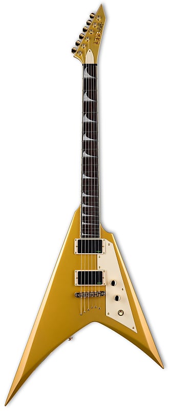 ESP LTD KH-V Metallic Gold w/Case (B Stock) image 1