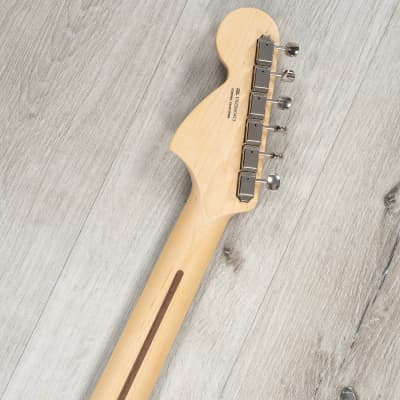 Fender American Performer Stratocaster HSS Guitar, Maple, Satin Surf Green image 9