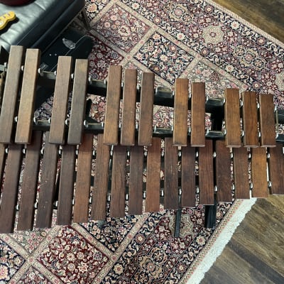 Vintage Musser Model 40 Marimba 2.5 Octave Rosewood Bars Keys Ludwig Deagan - See Video! image 3
