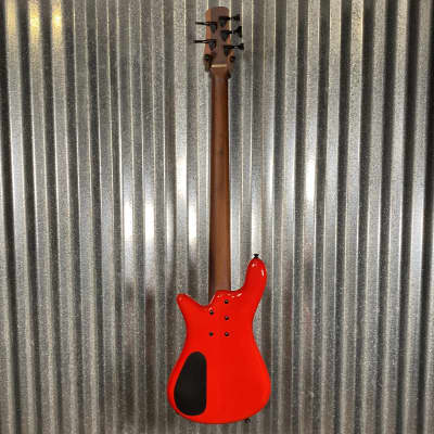 Spector Eurobolt 5 String Bass Inferno Red EUROBOLT5INRD & Bag #0781 image 10