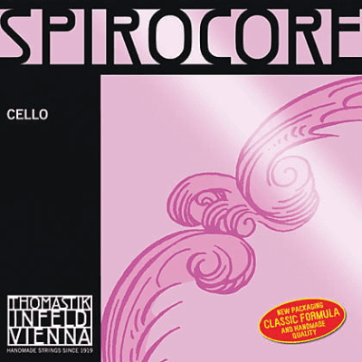 Thomastik-Infeld S790 Spirocore Chrome Wound Spiral Core 3/4 Cello String - A (Medium)
