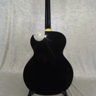 Washburn EA9 Acoustic/Electric Guitar – Ebony image 6