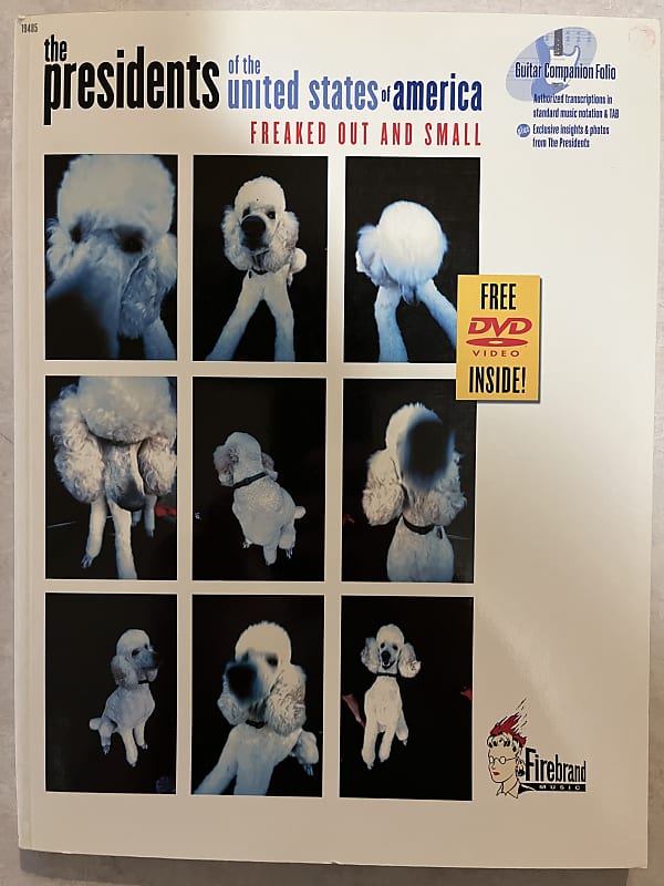 The Presidents of the United States of America - Freaked Out and Small - Guitar Tab / Tablature Book DVD image 1