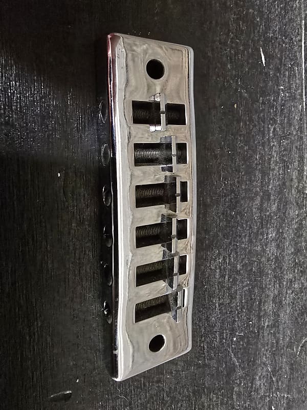 Schaller Harmonica Bridge 1970s - Chrome image 1