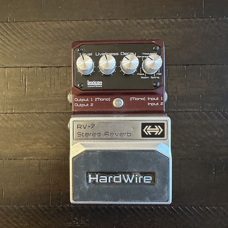 Hardwire RV-7 Stereo Reverb | Reverb Australia