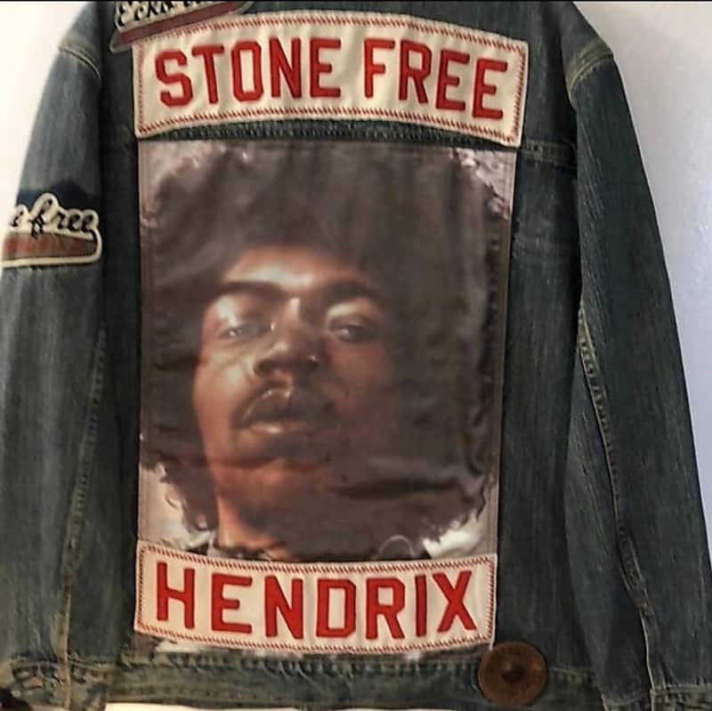 Jimi Hendrix Limited Edition Stone Free Denim Jacket Ecko Jimi Hendrix Limited Edition Stone Free Denim Jacket Ecko