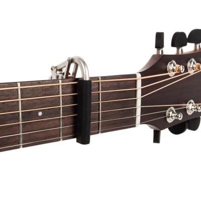 Shubb C1N Standard Capo for Steel String Guitars, Brushed Nickel image 2