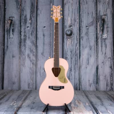 Gretsch G5021E Rancher Penguin Parlor Acoustic/Electric, Shell Pink image 4