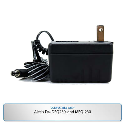 Power Adapter for Alesis D4 / DEQ230 / MEQ-230 Replacement PSU Supply